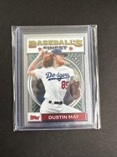 2020 Topps Finest Flashbacks - #69 Dustin May (RC)