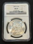 1885-O Morgan Silver Dollar, NGC MS65, New Orleans Mint, Gem BU