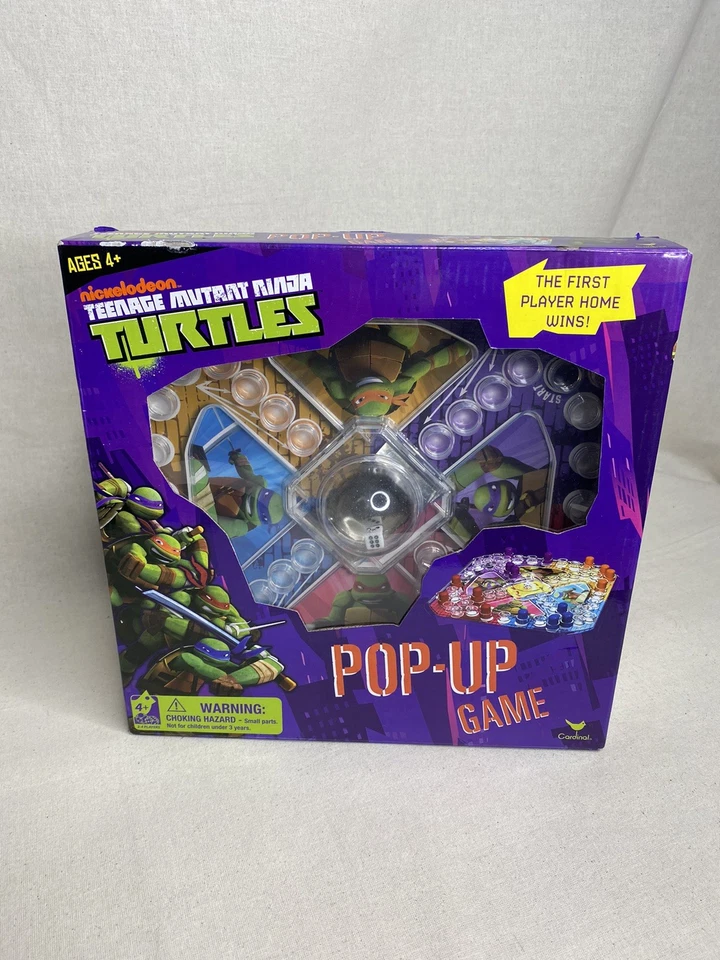 Teenage Mutant Ninja Turtles Pop-Up Game Strategy Complete Christmas Family - Image 2 of 4