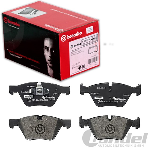 Brembo BremsbelÄGe Vorderachse Passend FÜR BMW 1 3 | P 06 040X-image