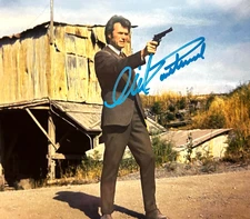 Clint Eastwood Signed (DIRTY HARRY) 8x10" Authentic Autograph w/COA Included