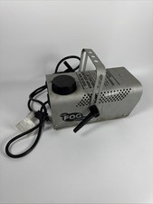 Silver Fog Machine 120v 27924 Safe Water Based Fog Untested, Light Turns On