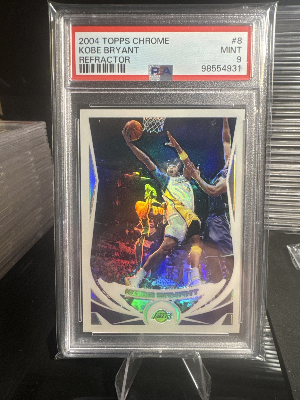 2004-05 Topps Chrome - Kobe Bryant #8 Refractor