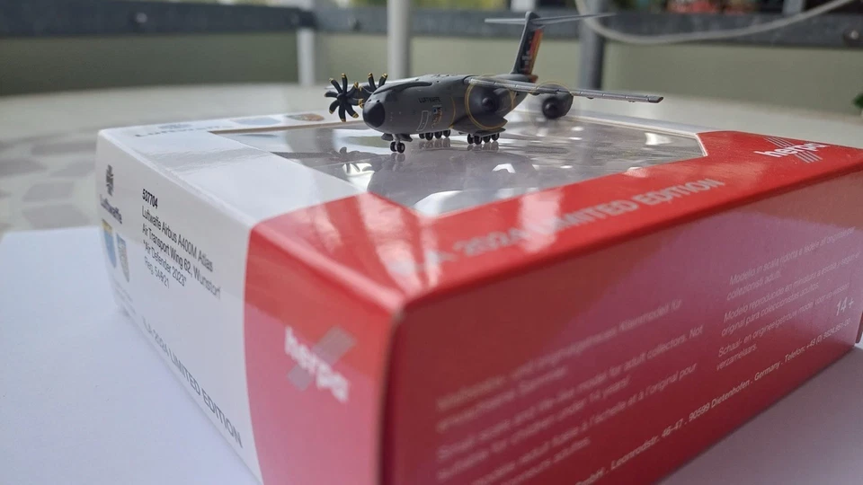 Herpa Wings Luftwaffe A400M Airdefender 2023 1:500