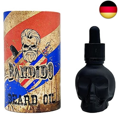 Bandido Barbershop Beard Oil 40ml Bart Öl für die tägliche Bartpflege von 3-