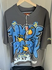 Hyde Park Goods Bubble Yup Charcoal Blue Shirt Tee
