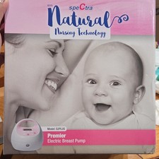 Spectra S2 Plus Premier Double Electric Breast Pump Massage Mode Bottles Kit