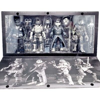 NECA TMNT×UNIVERSAL MONSTERS 5体セット Every Neca Tmnt X Universal Monsters Complete Collection In