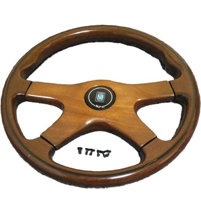 NARDI GARA4 Type-4 Wood Steering Wheel 365mm Vintage Classic JDM