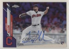 2020 Topps Chrome Rookie Purple Refractor 8/250 Logan Allen #RA-LA Auto 5w7