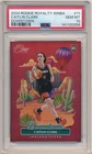 CAITLIN CLARK 2024 PANINI ROOKIE ROYALTY WNBA #11 RC DOWNTOWN SP PSA 10 GEM MINT