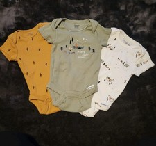 Lot Of 11 Newborn Baby Clothing Outfits One-Piece Outfits Summer Carter-Gerber