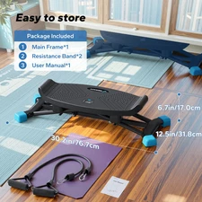 Merach Ski Machine Simulated Training Leg Exercise Full Body Cardio