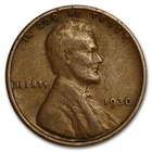 1930 Lincoln Cent Good/XF