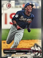 2017 Bowman Draft RONALD ACUNA JR #BD-39 Braves