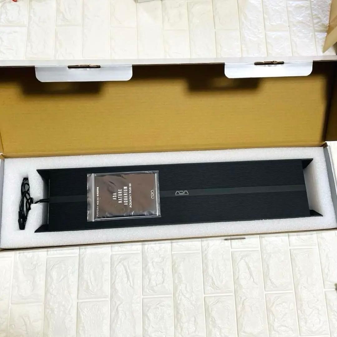 ADA aqua design amano LEDライト ADA Aqua Design Amano Aquasky RGB 60 Black Limited Color LED Light