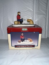 Lemax Village Collection Porcelain ICE FISHIN...