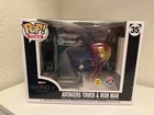 Funko Pop! Town: Marvel - Avengers Tower & Iron Man Diamond Comics Exclusive #35