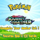 Journey Together Pokemon Cards Reverse Holo Rare EX Master Set Singles You Pick