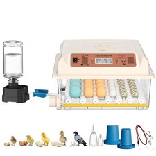 Incubators for Hatching Eggs, Egg Incubator with Automatic Egg Turning and Humid