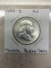 1949-S Franklin SILVER Half Dollar Brilliant XF/AU Complete Your Album! FBL