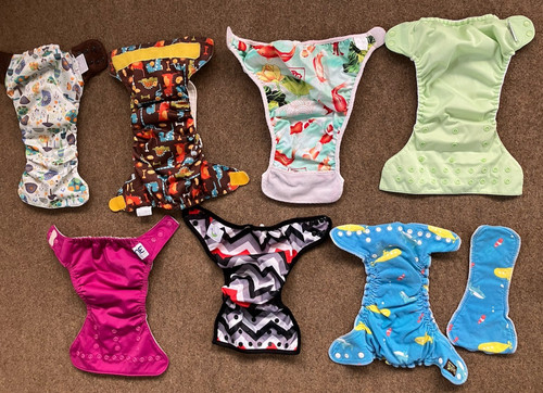 GroVia Bum Genius Simplex Shell Mixed Lot Of 7 Covers
