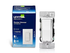 Leviton Decora+ Rocker Dimmer Switch with Sli...