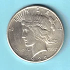 SILVER 1922 S PEACE SILVER DOLLAR UNGRADED - BEAUTIFUL COIN