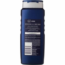 3 Pack Nivea Men Cool 3-in-1 Body Wash, 16.9 fl oz