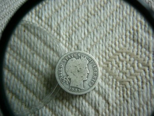 1905-O Barber Dime — photo from the most recent tracked eBay sale