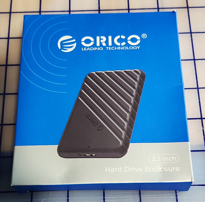 ORICO 2.5'' Drive Case/Enclosure for 2.5 in Hard Drive Black