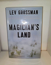 SIGNED Lev Grossman THE MAGICIANS LAND First ...