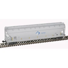 Atlas 50006071 N Scale ADM Leaf Pressureaide Covered Hopper 50016