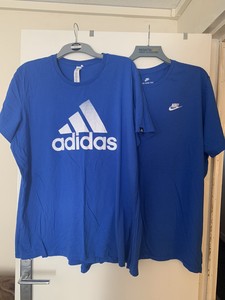 nike and adidas t shirts