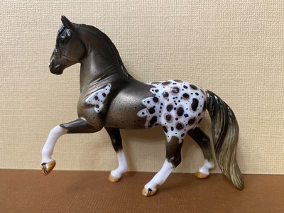 Breyer Stablemate Custom Peruvian Paso to Steel Grey Blanket Appaloosa!!