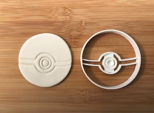 Pokeball Pokemon Biscuit Cookie Cutter Fondant Gateau Decoration Moule Ebay
