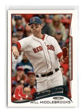 2014 Topps - #136 - Will Middlebrooks - Boston Red Sox