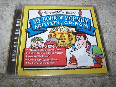 MY BOOK OF MORMON Activity CD-Rom Val Chadwick Bagley LDS New & Sealed