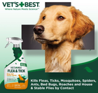 Vet's Best Flea and Tick Home Spray Flea Treatment for Dogs 32oz. Fast Shipping