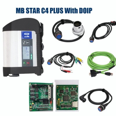 SD Connect C4 Plus DOIP Diagnose Interface 12V/24V WLAN für Mercedes-Benz