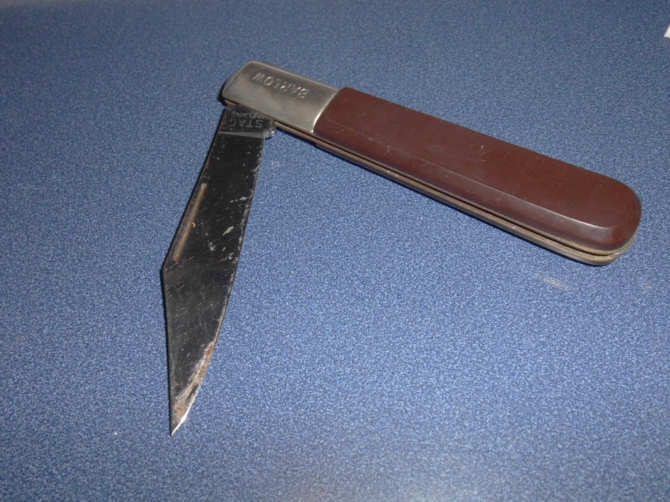 BARLOW STAG IRELAND POCKET KNIFE eBay