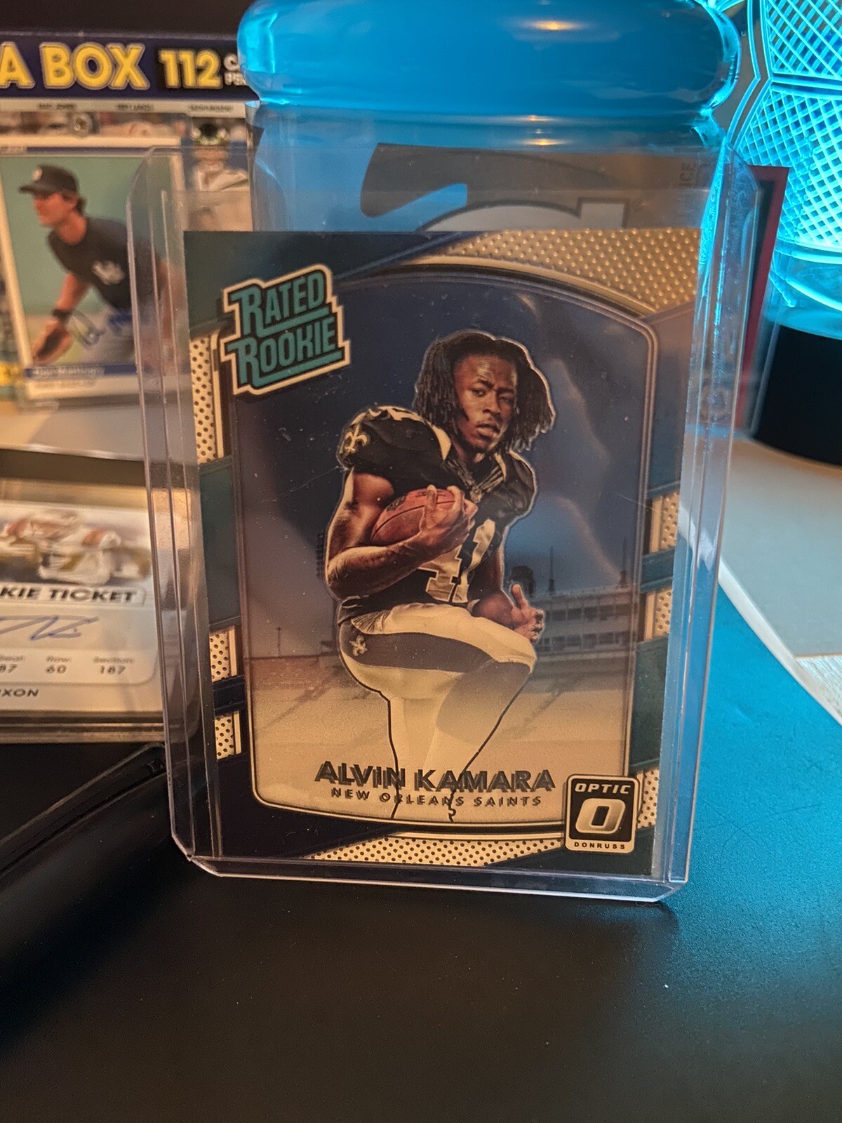 2017 Panini Optic Alvin Kamara Rated Rookie