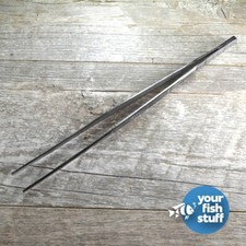 10" Stainless Steel Straight Tweezers Aquascaping Tool Aquarium Plant