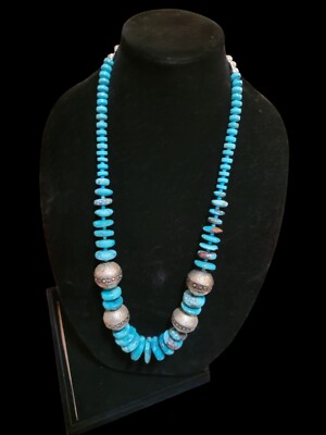 Turquoise Necklace, NEW! Designed By ABroochable Creations