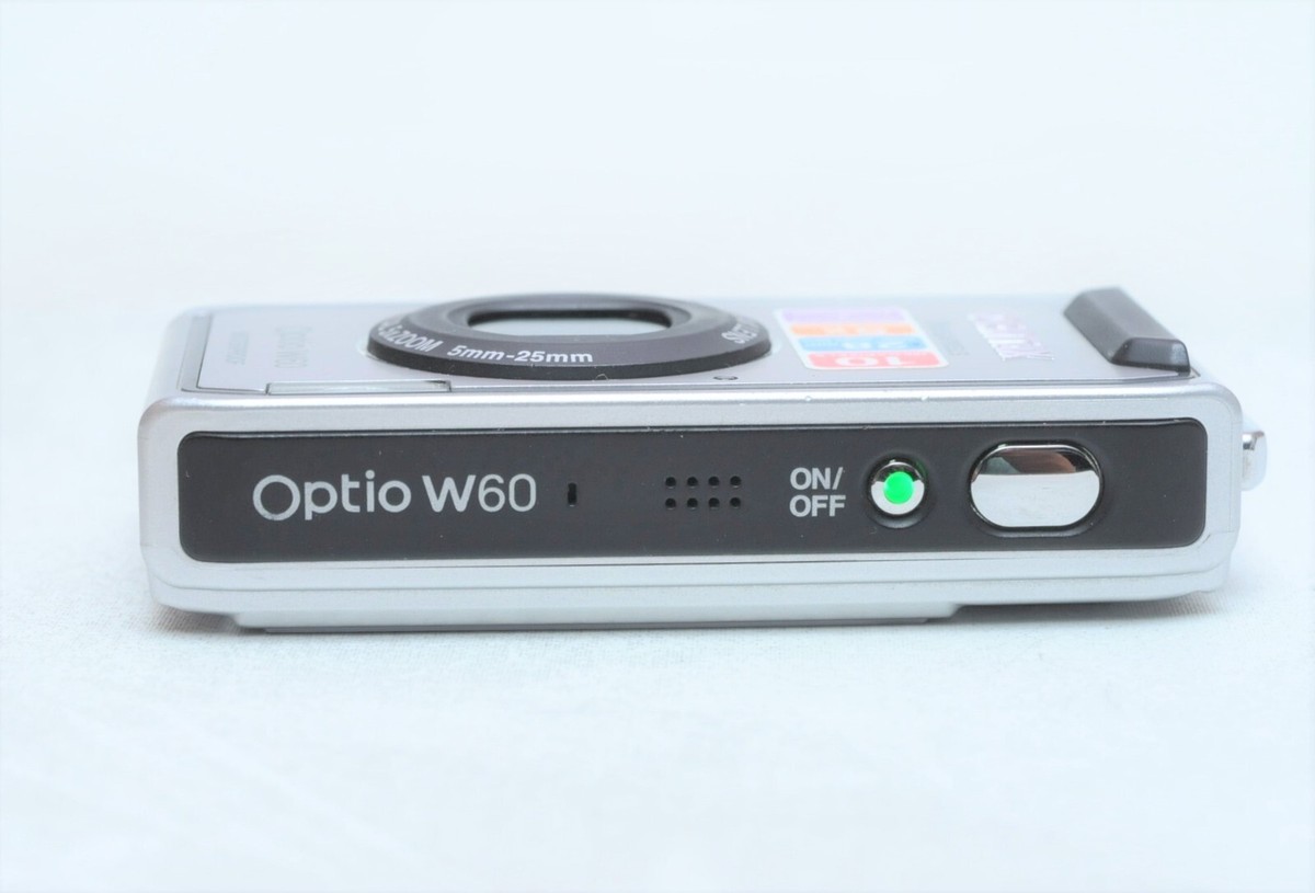 Pentax Optio W60 10.0MP Waterproof Compact Digital Camera | eBay