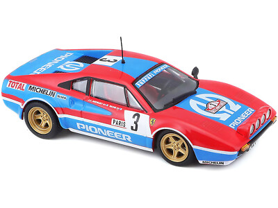 Ferrari 308 GTB Quattrovalvole 1/43 ミニカー FERRARI 308 GTB #3 MONTE CARLO RALLY (1982) 1/43 DIECAST MODEL CAR