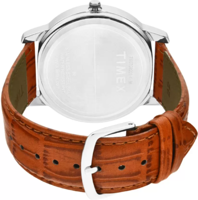 Stainless Steel Black Dial Timex Tw000t308 Timex Analog Blue Dial