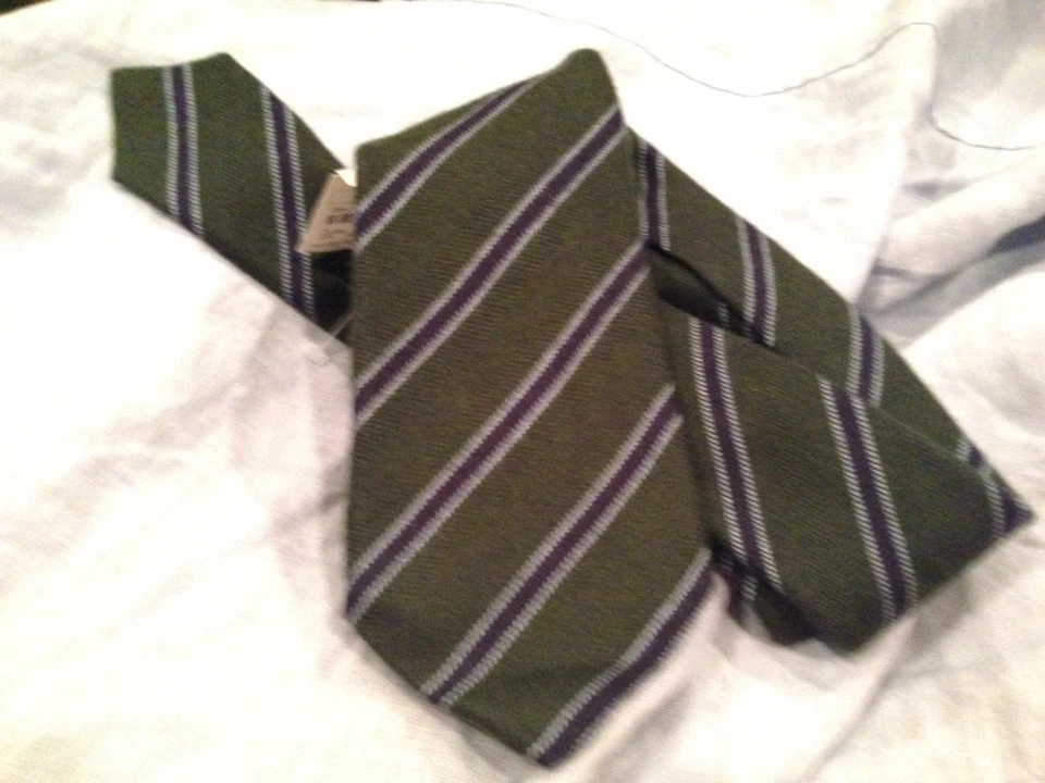 Corbata KITON Napoli 100% cachemir hecha a mano en Italia Foto 3 de 3