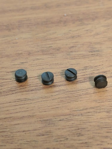 Machine screws blue Positive stop plug size 6-48