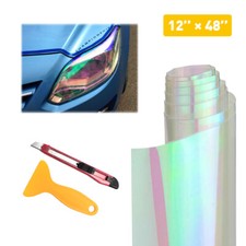 12x48 Gloss Headlight Tint Film Taillight Vinyl Wrap Fog Light Neo Pearl Color